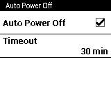 Auto Power Off